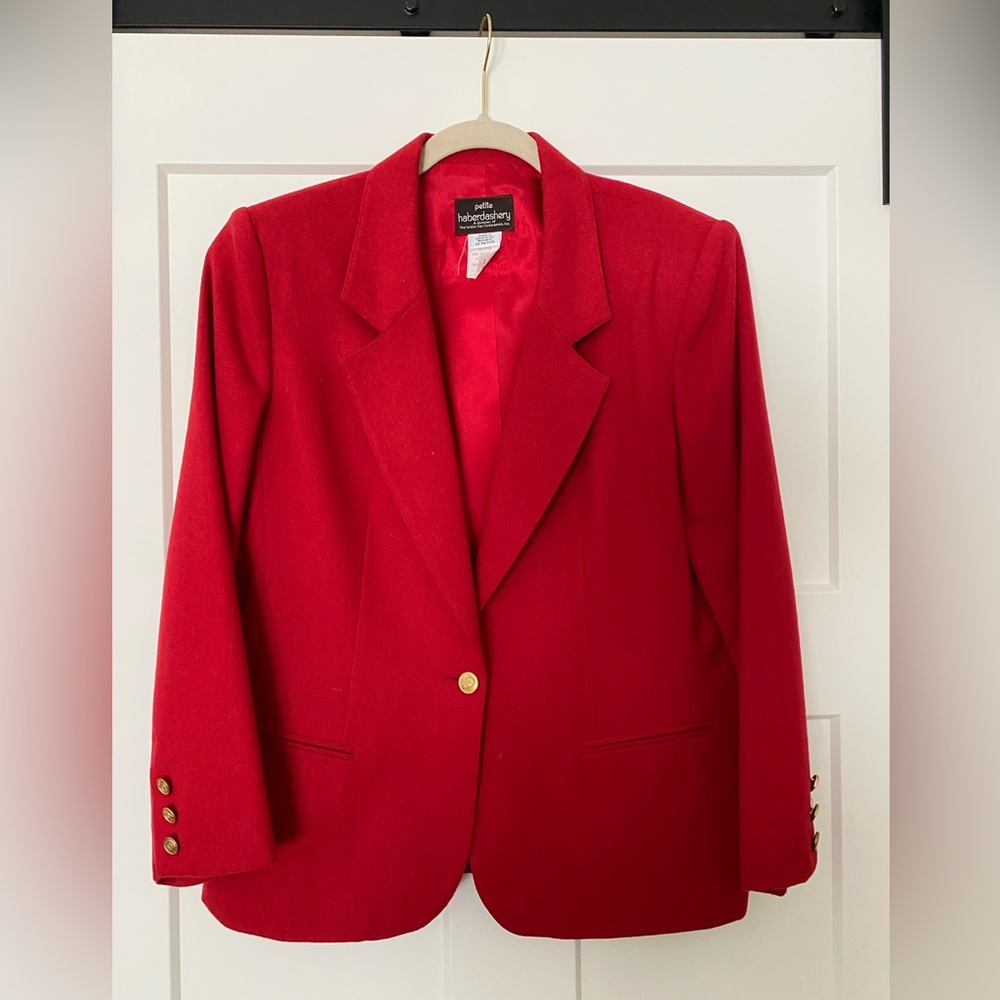 Vintage Haberdashery Wool Button Jacket